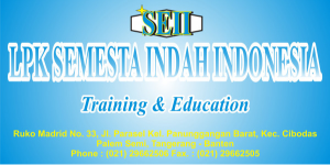 Program Training and Education LPK Semesta Indah Indonesia